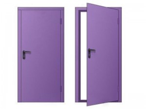 Металлическая дверь нестандартный цвет